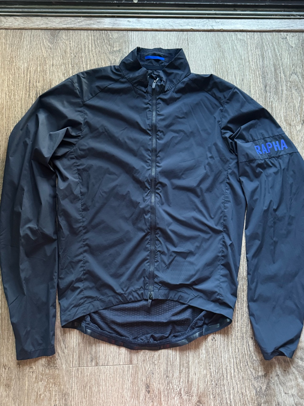 Rapha Navy Blue Lightweight Windbreaker Jacket